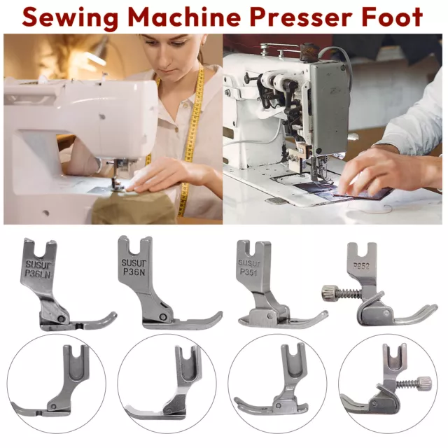 Sewing Machine Presser Foot Narrow Zipper Zip Stitch Pressure Foot Set Universal