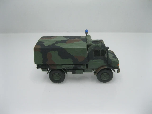 Camion Herpa Mercedes Axor 4x2 Bundeswehr Benne - 1/87 - HER74694
