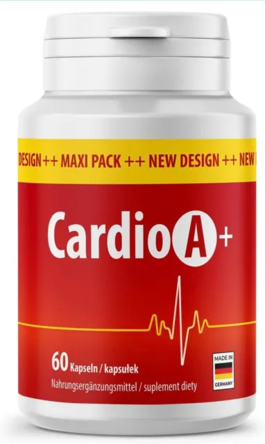 Cardio A+  Health Supplement Pills - 60 pills german quality.