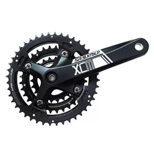 SR Suntour XCM 3x9 Crankset — 22/32/44t / 170mm / Square Taper —AUS STOCK— MTB