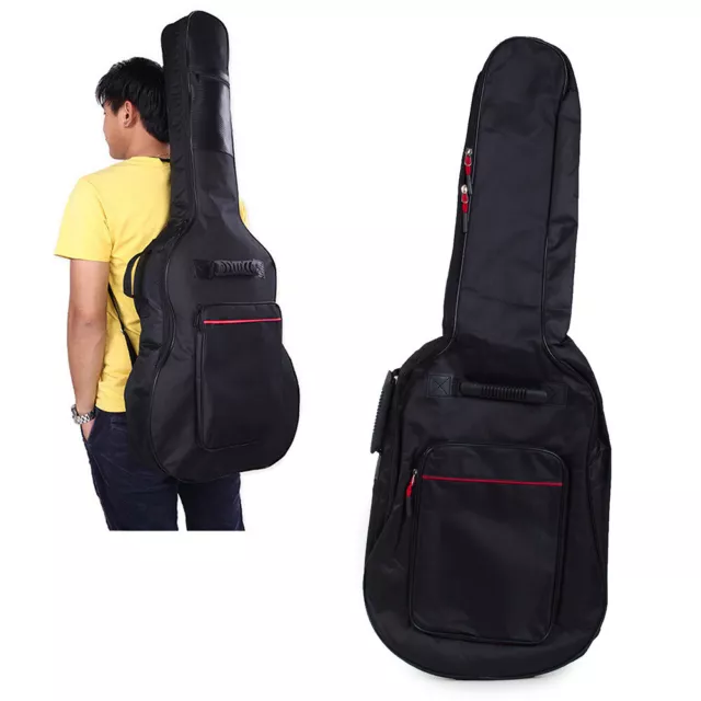 Custodia Fodera Borsa Porta Chitarra Cover Con Tracolla Per Chitarre Con Tasca