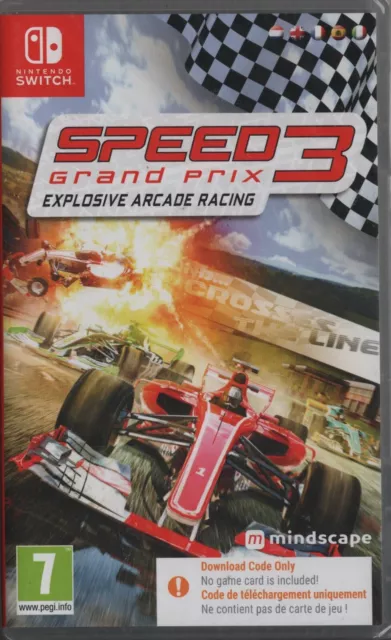 Speed 3 : Grand Prix / Nintendo Switch / Telechargeable / Neuf Sous Blister / Vf