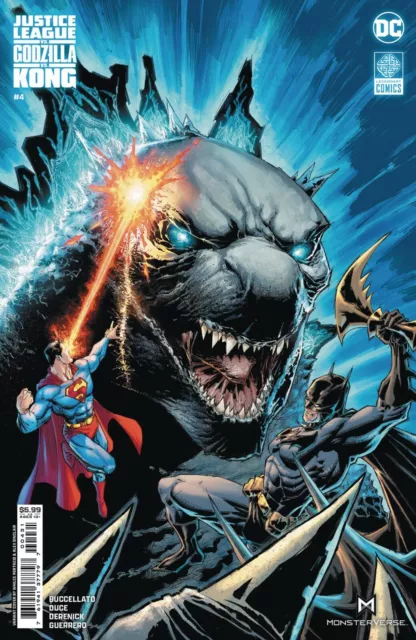 Justice League Vs Godzilla V Kong #4 Portacio Godzilla Variant (17/01/2024-Wk6)