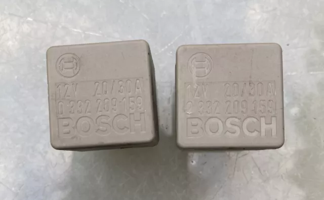 (2pcs) TOYOTA /BOSCH 5 PIN RELAY 0 332 209 159  20/30A Tested With Warranty OEM