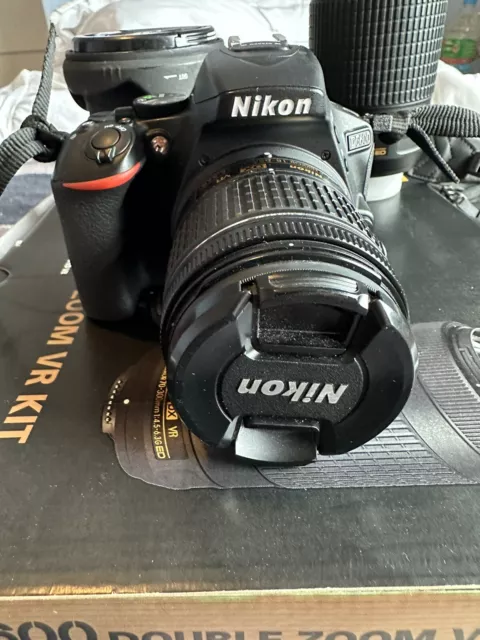 Nikon D5600 24.2 MP Digital SLR Camera - Black (Kit with 18-55mm70-300mm10-20mm