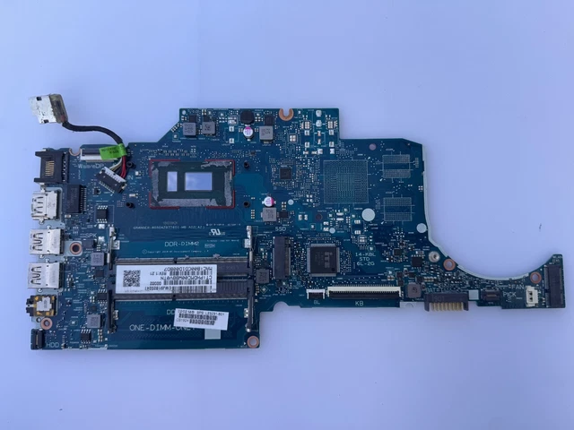 HP Laptop Motherboard LA-G07EP | Intel Core i3-8130U 2.20 GHZ