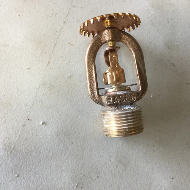 Rasco Ssu D1 701A 165° F 47° C 3/4" Npt Fire Sprinkler Head Pendant.