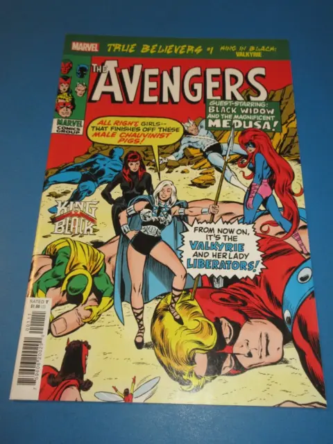 Avengers #83 True Believers Reprint 1st Valkyrie Key NM Gem Wow