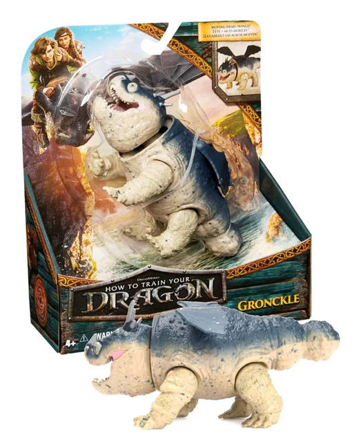 DREAMWORKS DRAGONS HOW To Train Your Dragon Gronckle con ali in ...