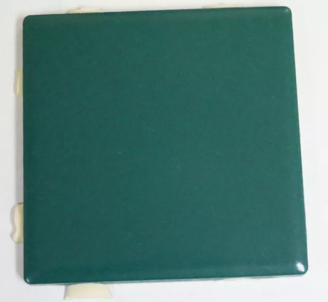 3x3 Tile Jade Green Matte Bathroom Vintage Mosaic Wall Shower Ceramic 1 Pc