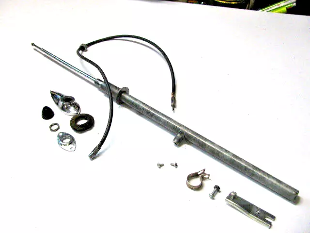 1955 56  Chevy -   Front Antenna With a Tear Drop Tip