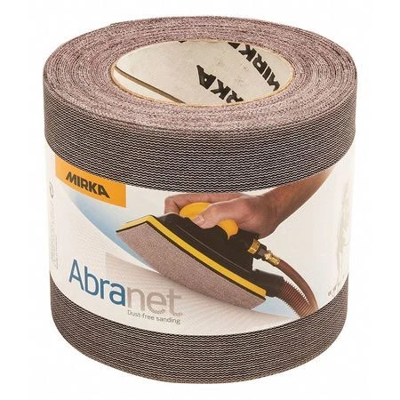 MIRKA 9A-110-320 Mesh Grip,Roll,4-1/2"x32.8ft.,P320 Grit