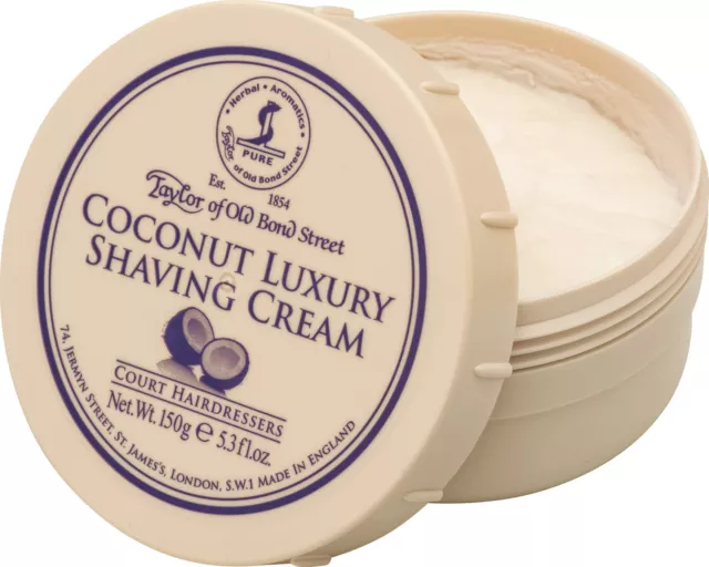 (146,33 EUR/kg) Taylor of Old Bond Street Coconut Shaving Cream 150g