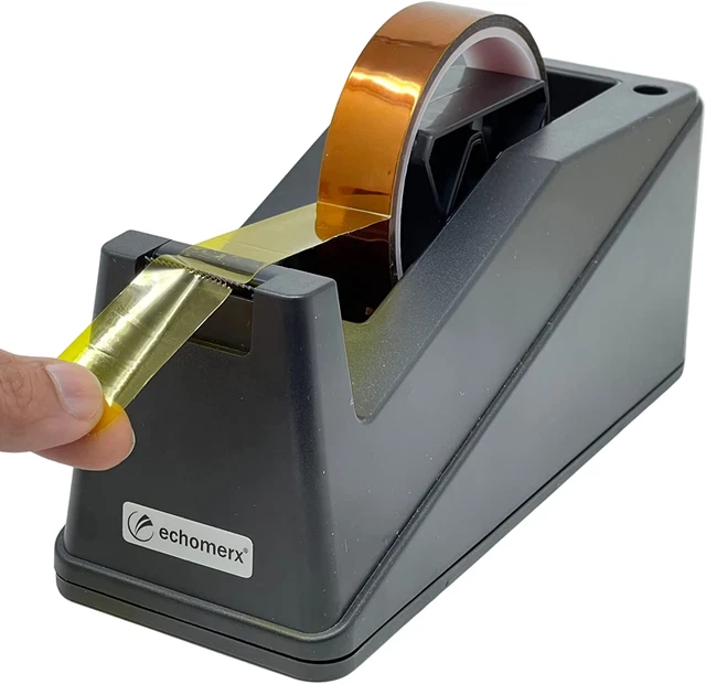 Large True-Weighted Heat Tape Dispenser for One-Handed Dispensing - save Hand to