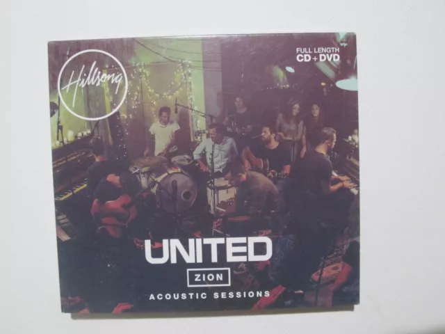 HILLSONG UNITED - Zion Acoustic Sessions - CD & DVD Set  - Import - RARE - OOP