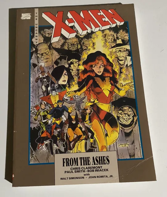 MARVEL X-MEN FROM THE ASHES Softcover TPB Art Adams Cover