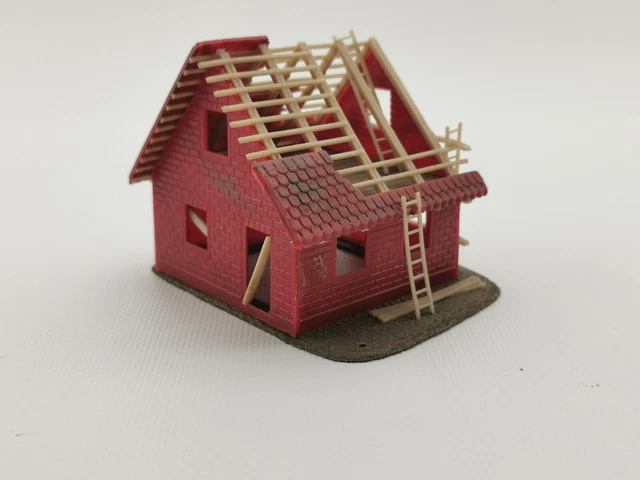 Maquette De Maison En Construction Jouef - Échelle HO - Occasion