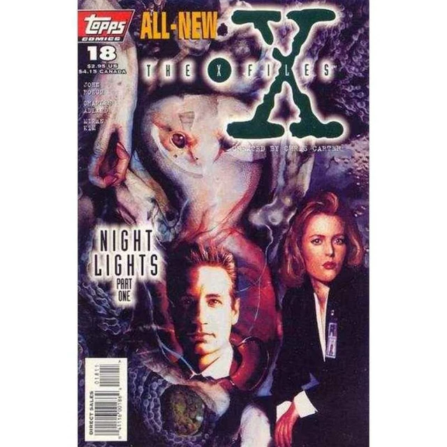 X-Files (1995 series) #18 in Near Mint minus condition. Topps comics [e%