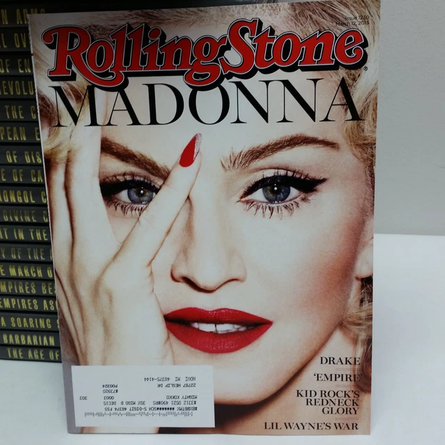 MADONNA KID Rock DRAKE Lil Wayne march 12 2015 Rolling Stone Magazine