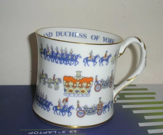 Royal Marriage of Duke and Duchess Mug by Coalport