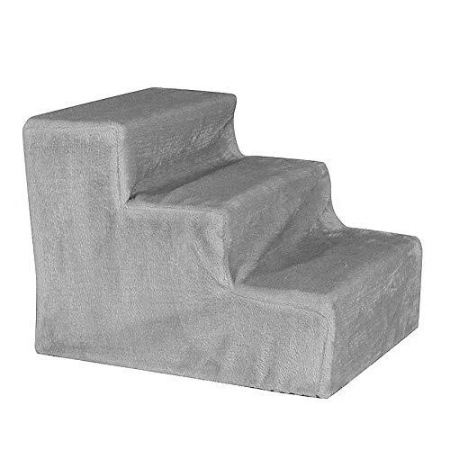 lionto Escalier pour Animaux Escalier pour Chat Escalier pour Chien avec revêtem