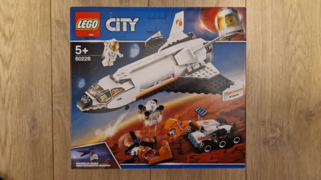 LEGO City Space Port: Mars Research Shuttle (60226). New & Sealed.