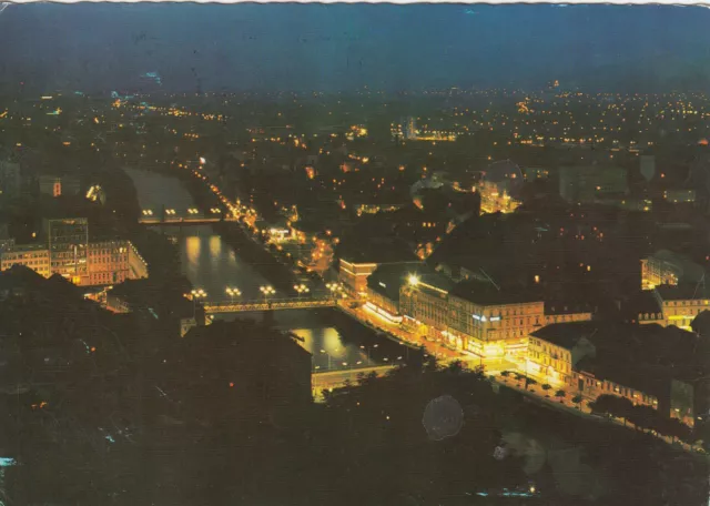 Alte Postkarte - Graz - Blick vom Schloßberg gegen Süden