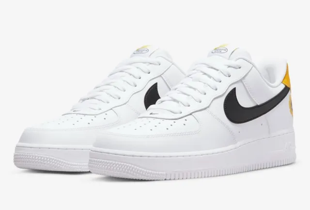 Nike Air Force 1 Low Have a Nike Day White Gold Mens DM0118-100 NEW 2