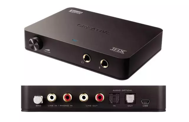 Creative Sound Blaster SB1240 X-Fi HD USB Audio System with Phono Preamp 2