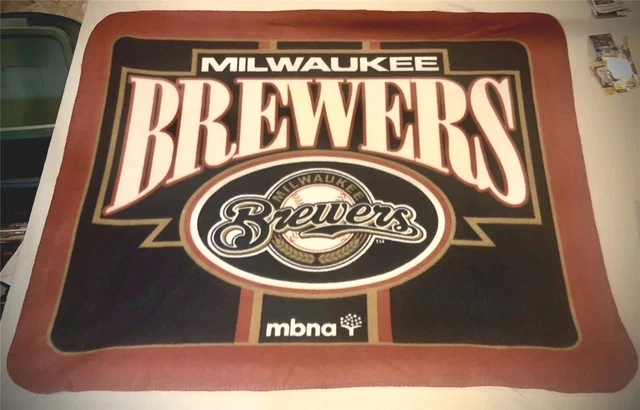 2000's MILWAUKEE BREWERS RARE SGA LIGHTWEIGHT STADIUM BLANKET 55" x 45" 2000's MILWAUKEE BREWERS RARE SGA LIGHTWEIGHT STADIUM BLANKET 55" x 45"