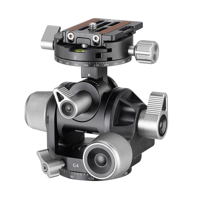 Leofoto G4 Geared Ball Head with Plate Arca Swiss Compatible Yh