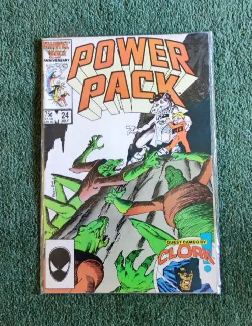 POWER PACK - July 1986 - Marvel Comic Group - Good Vintage Condition