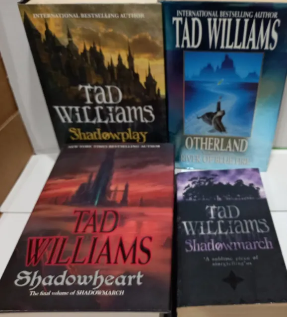 TAD WILLIAMS  FANTASY fiction you choose & save on post SHADOWMARCH, OTHERLAND