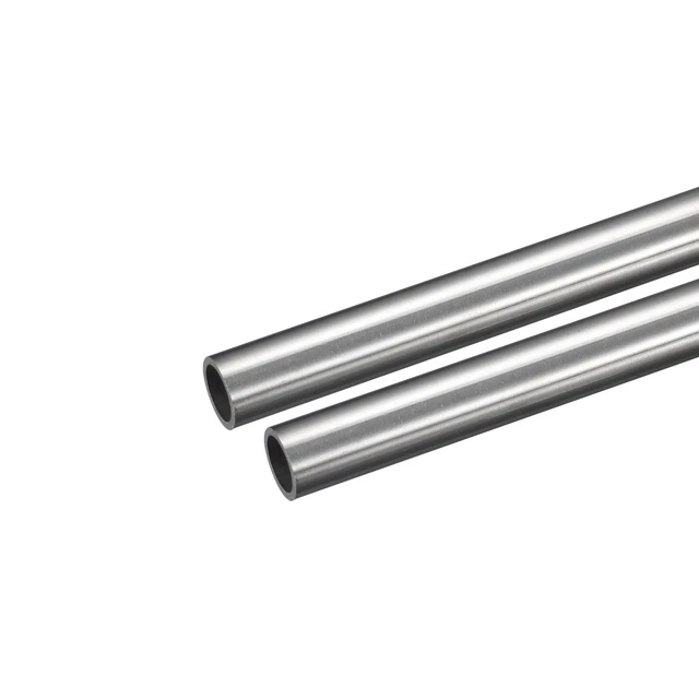 Tubo in acciaio inox 14 mm x 1,5 mm x 300 mm 304 per macchinari industriali, 2 pz