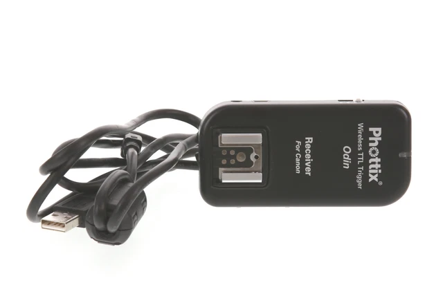 Receptor TTL inalámbrico Phottix Odin para cámaras digitales Canon
