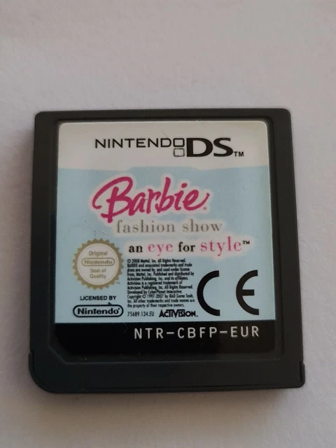 BARBIE FASHION SHOW An Eye for Style Nintendo DS Game Cartridge