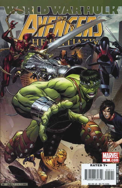 Avengers: The Initiative #5 VF/NM; Marvel | World War Hulk Slott - we combine sh