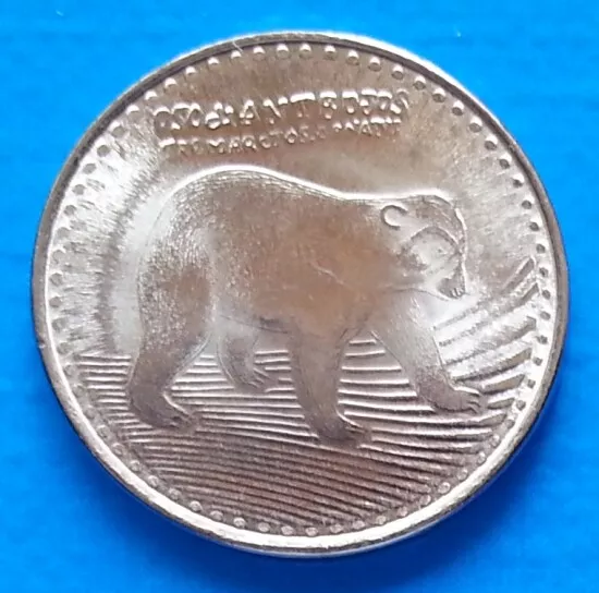 Colombia 50 pesos 2017 UNC Bear