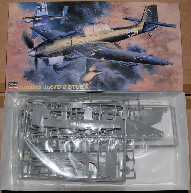 Maquette Hasegawa 1/48 Junkers Ju87B-2 - Force Aérienne Hongroise 09188