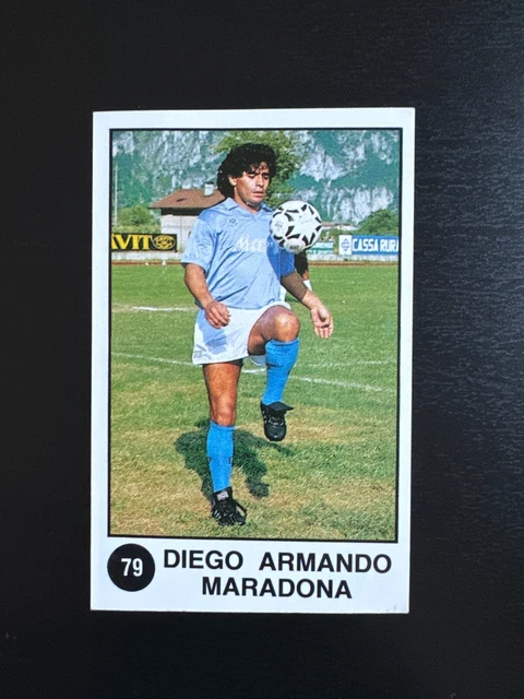 FIGURINE DIEGO ARMANDO Maradona 'Te ensena a jugar' n.131 EUR 2,90