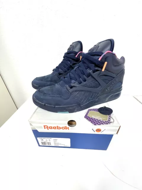 New Reebok Pump Omni Lite L&D Lemar Dauley Peacoat/Blue/Carmine Rare Retro 12