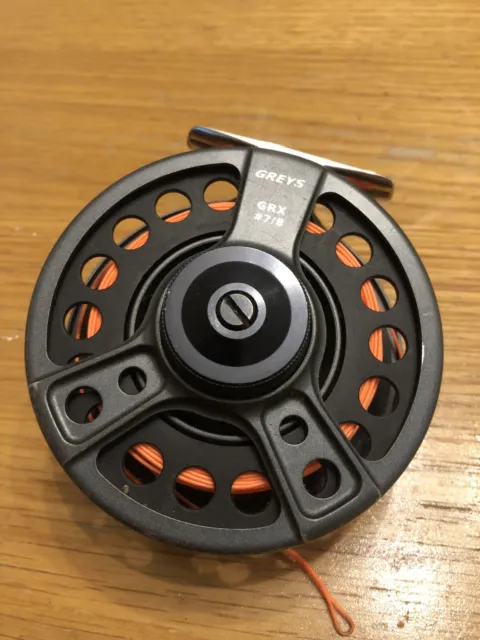 GREYS GRX FLY REEL 7/8 WITH LINE. £55.00 - PicClick UK