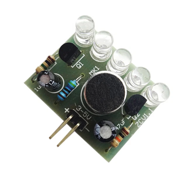 Voice Control Lampe Licht Akustische Kontrolle Flasher DIY Elektronische Zubehör