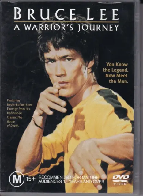 Bruce Lee A Warrior's Journey - DVD - Region 4 - Free Postage