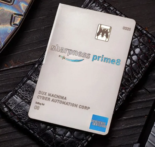 Mummert / Monkey Edge Primate Express Titanium Card "Prime8", March 2020