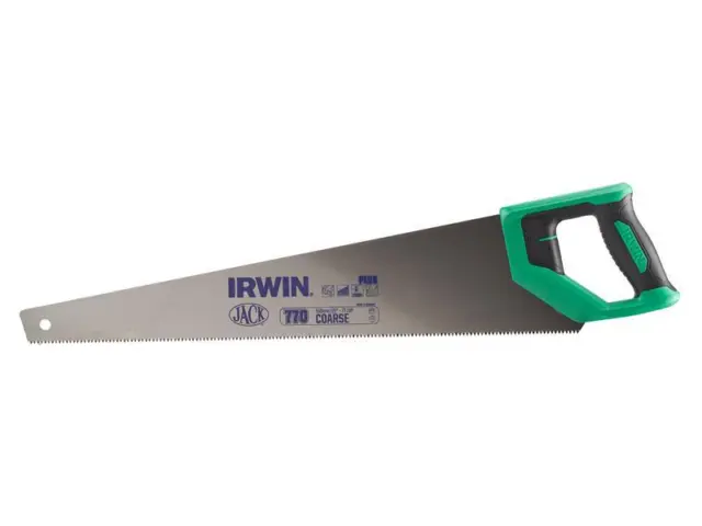 Irwin Jack 770UHP Grob Hardpoint Handsäge Weicher Griff 550mm (22in) 7 Tpi