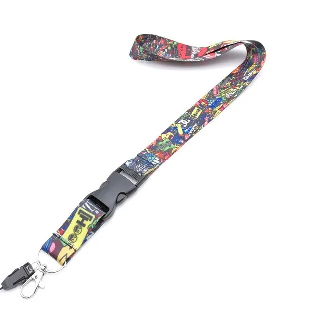 MULTICOLOR JDM Lanyard Neck Cell Phone KeyChain Strap Quick Release- 1 x--NEW