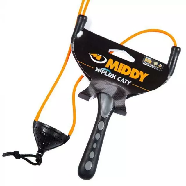Middy Fishing Catapult Selection in Carry Case Match carp bait boilies  80166 2