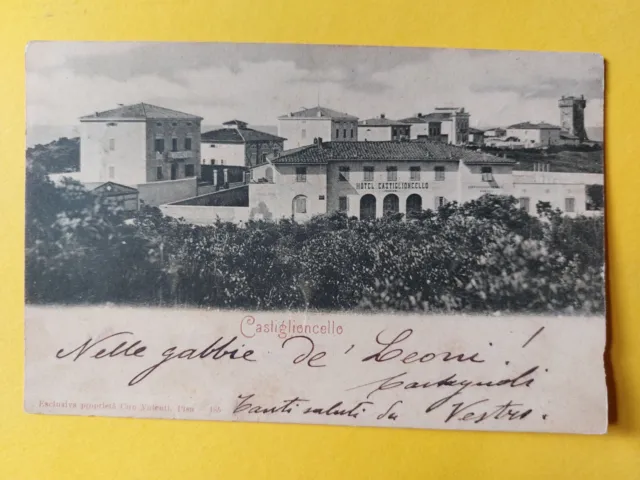 Castiglioncello Livorno 1901