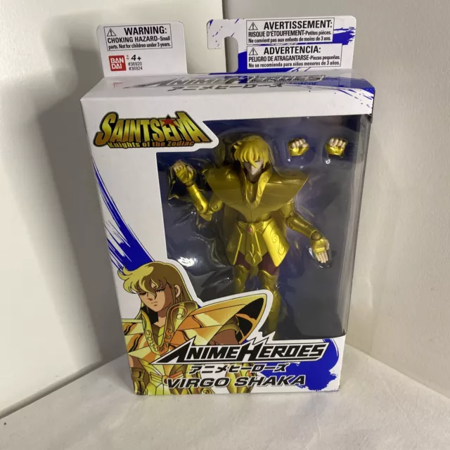 Figurine Saint Seiya - Virgo Shaka - Anime Heroes - Bandai Collection Neuf 2